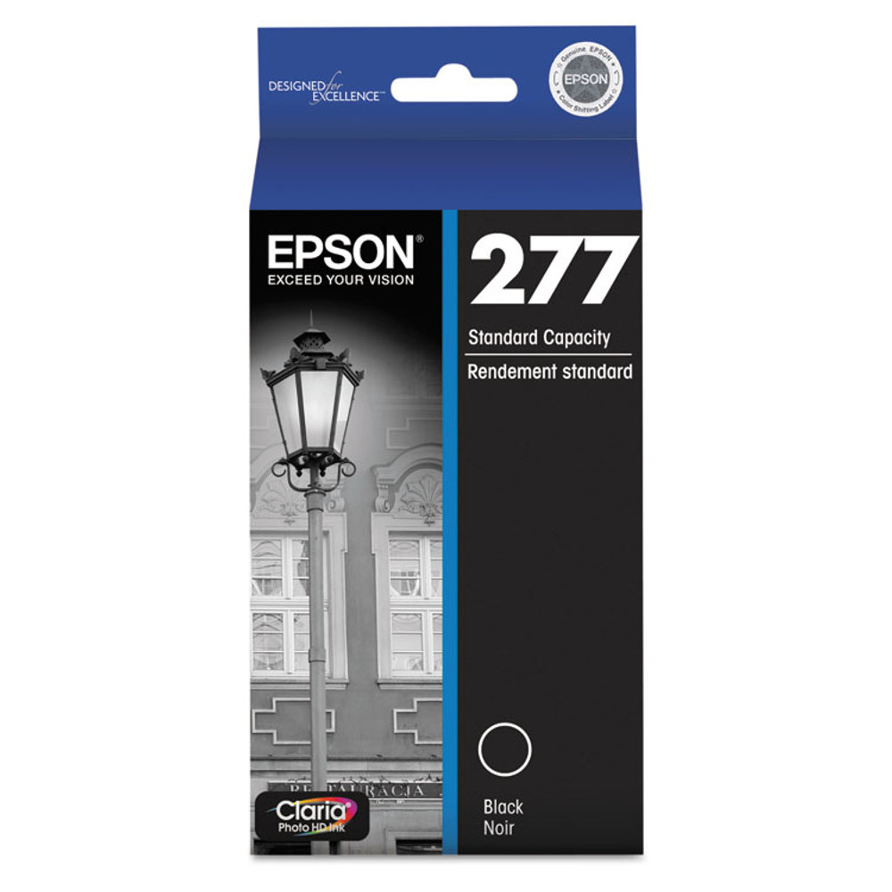 EPSON AMERICA, INC. T277120S T277120-S (277) Claria Ink, 240 Page-Yield, Black