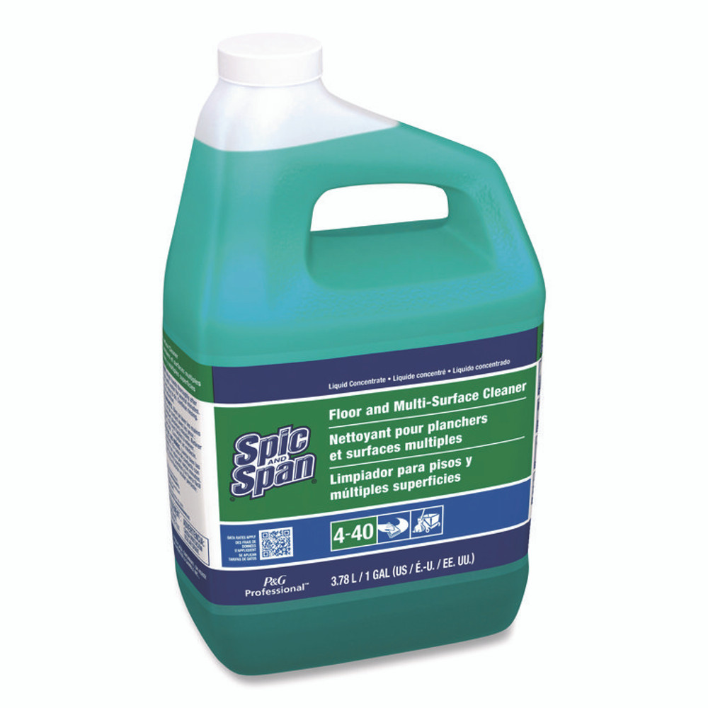 PROCTER & GAMBLE Spic and Span® 02001 Liquid Floor Cleaner, 1 gal Bottle, 3/Carton