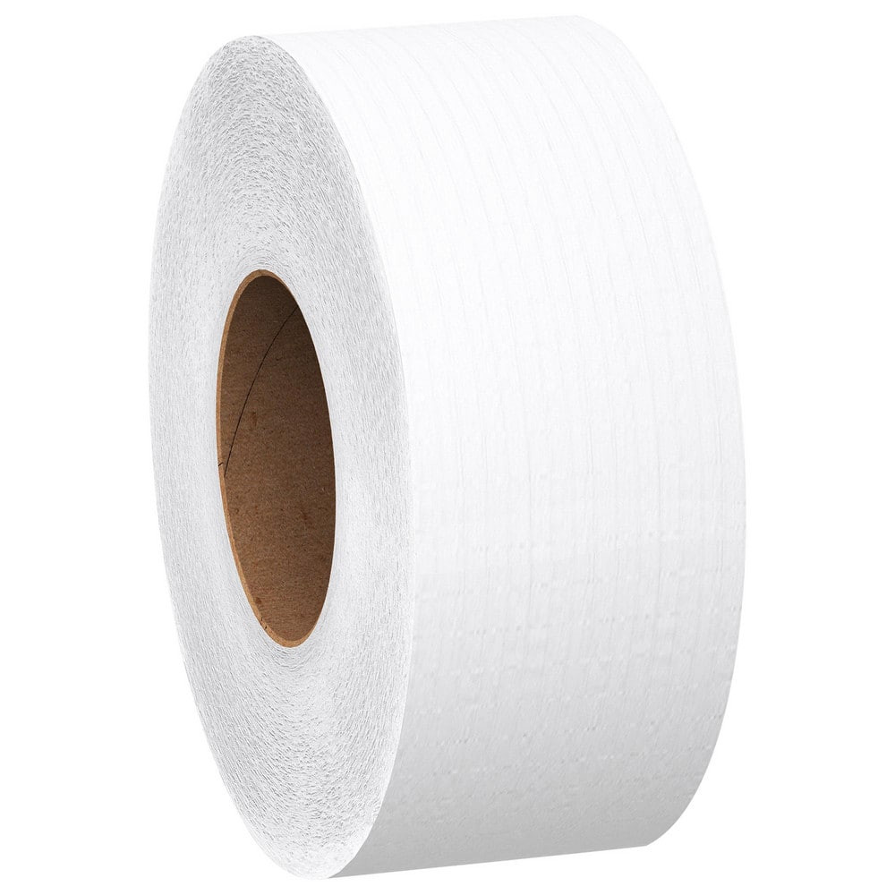 Scott 07223  Essential Jumbo Roll (JR) Commercial Toilet Paper (07223), 1-ply, White