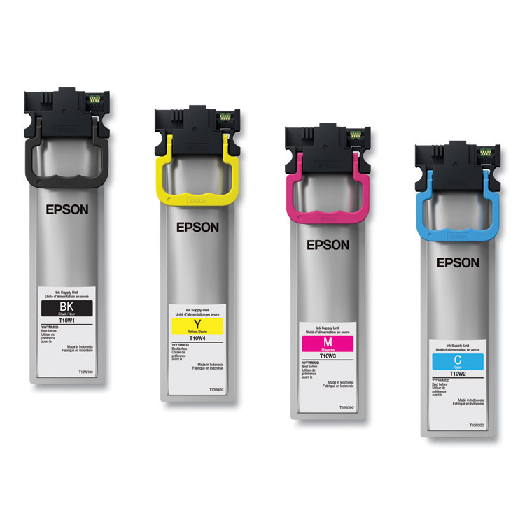 EPSON AMERICA, INC. T10W400 T10W400 (T10W) High-Capacity Ink, Yellow