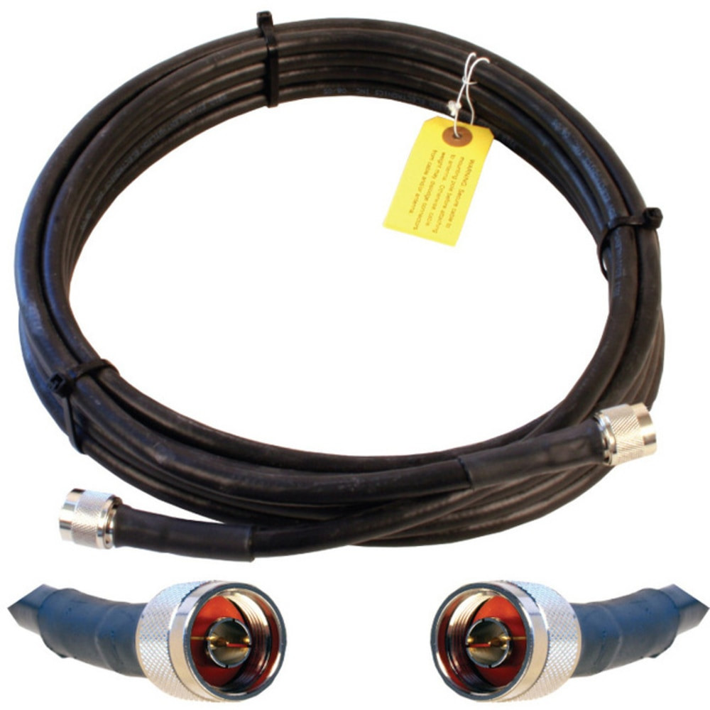 Coaxial cable for environment requiring moderate coverage and low bandwidth  Effectively maintains a signal strength