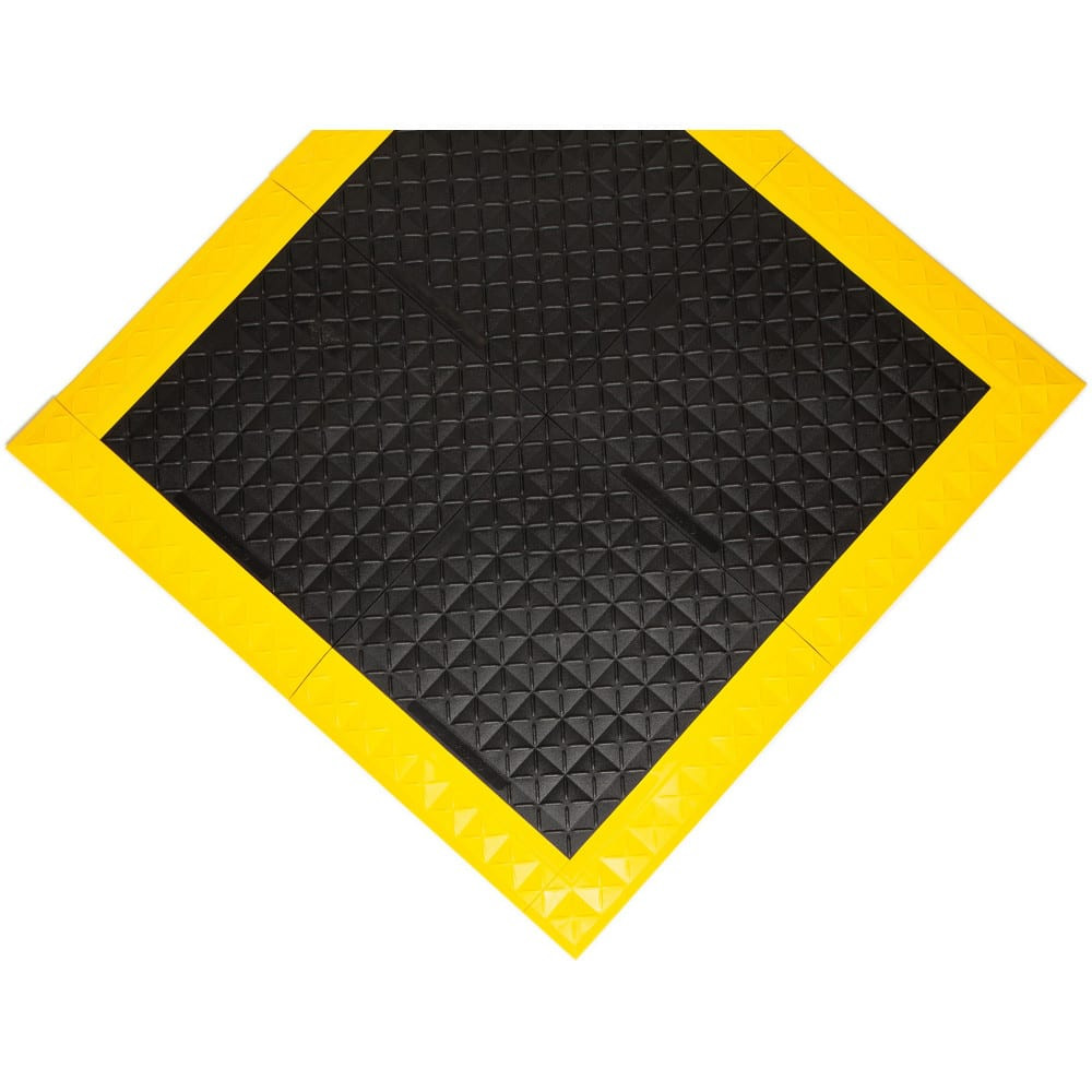 Ergo Advantage RT1BZ1 Anti-Fatigue Modular Matting Tiles; Mat Type: Anti-Fatigue ; Edge Type: Beveled; Interlocking ; Traffic Type: Light Duty; Light-Duty; Medium Duty; Medium-Duty; Standard Duty; Standard-Duty ; Base Material: Thermoplastic Polyuret