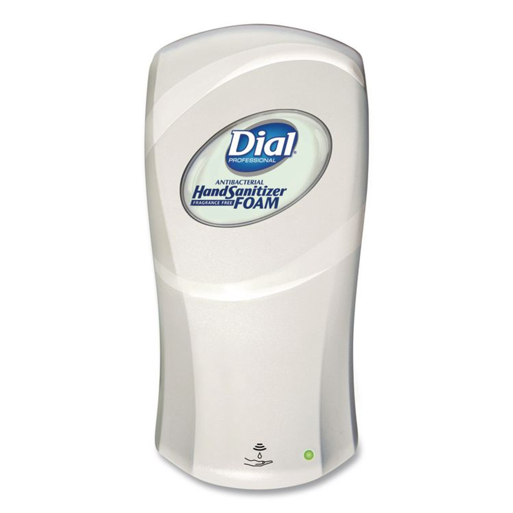 DIAL PROFESSIONAL 16694EA Antibacterial Foaming Hand Sanitizer Refill for FIT Touch Free Dispenser, 1 L Bottle, Fragrance-Free