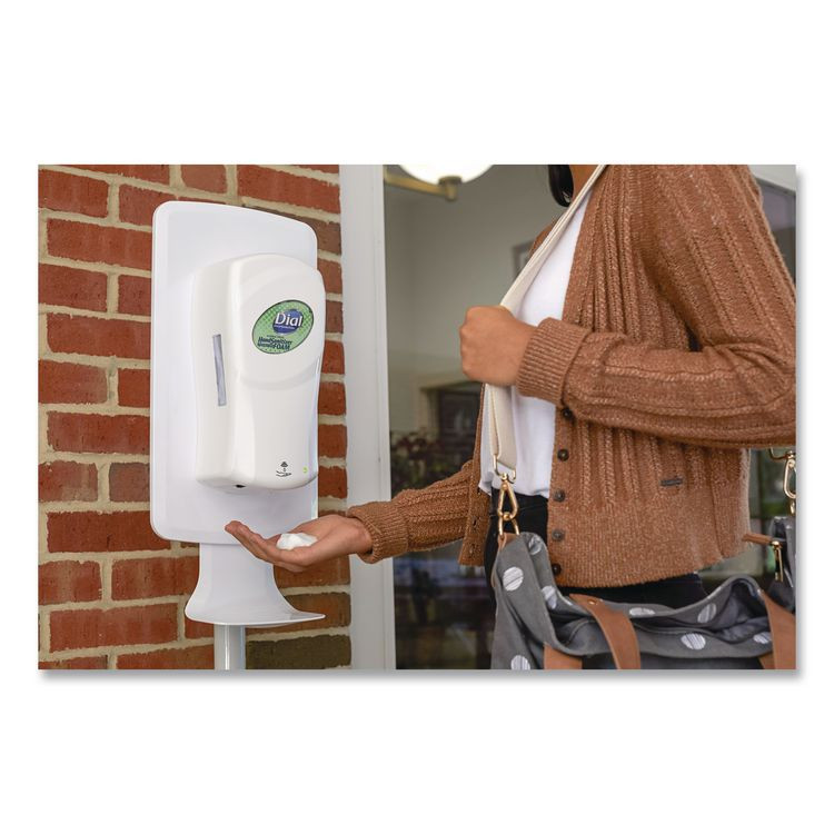 DIAL PROFESSIONAL 16694EA Antibacterial Foaming Hand Sanitizer Refill for FIT Touch Free Dispenser, 1 L Bottle, Fragrance-Free