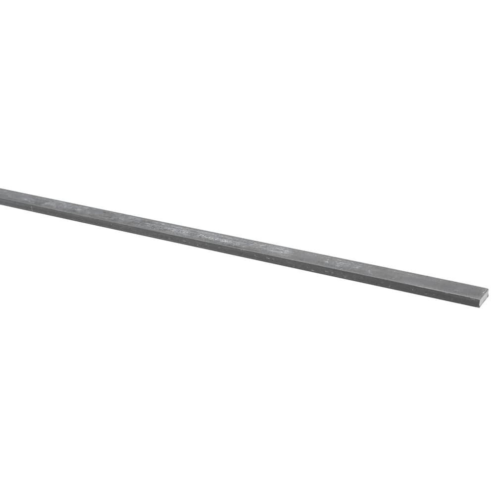 Value Collection 06060149 Key Stock: 3/32" High, 1/4" Wide, 36" Long, Tool Steel, Mill Finish