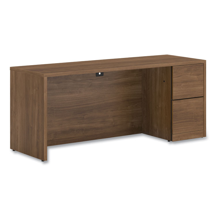 HON COMPANY 105903RPINC 10500 Series Full-Height Right Pedestal Credenza, 72w x 24w x 29.5h, Pinnacle