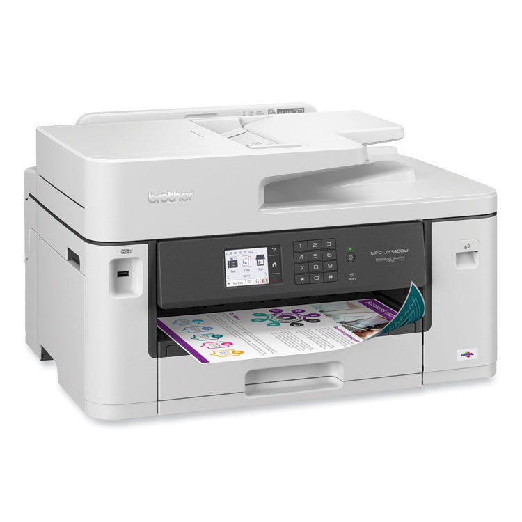 BROTHER INTL. CORP. MFCJ5340DW MFC-J5340DW Business All-in-One Color Inkjet Printer, Copy/Fax/Print/Scan