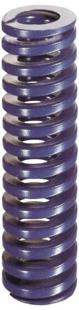 Dayton Lamina 9-3236-21 Die Spring: 2" Hole Dia, 1" Rod Dia, 9" Free Length, Blue