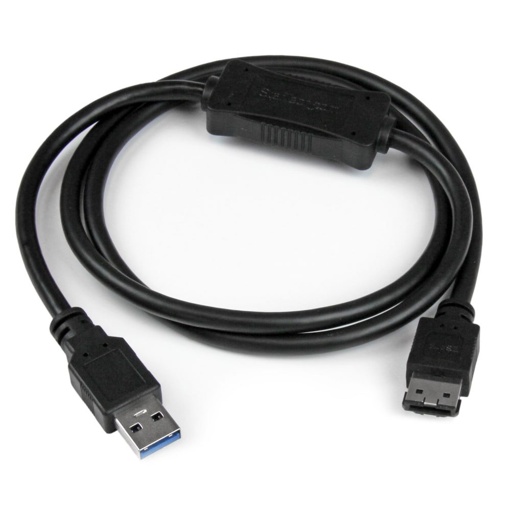 STARTECH.COM USB3S2ESATA3  USB 3.0 To eSATA HDD / SSD / ODD Adapter Cable, 3ft