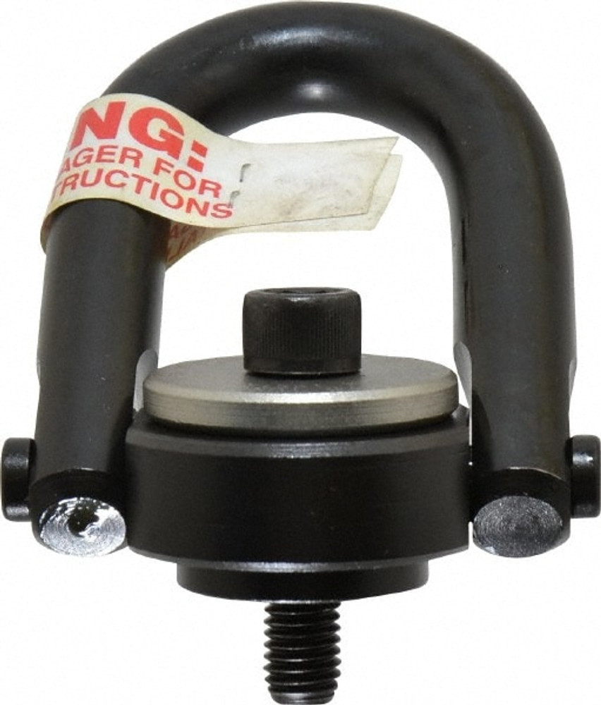 Jergens 23462 Safety Engineered Center Pull Hoist Ring: Bolt-On, 1,050 lb Working Load Limit