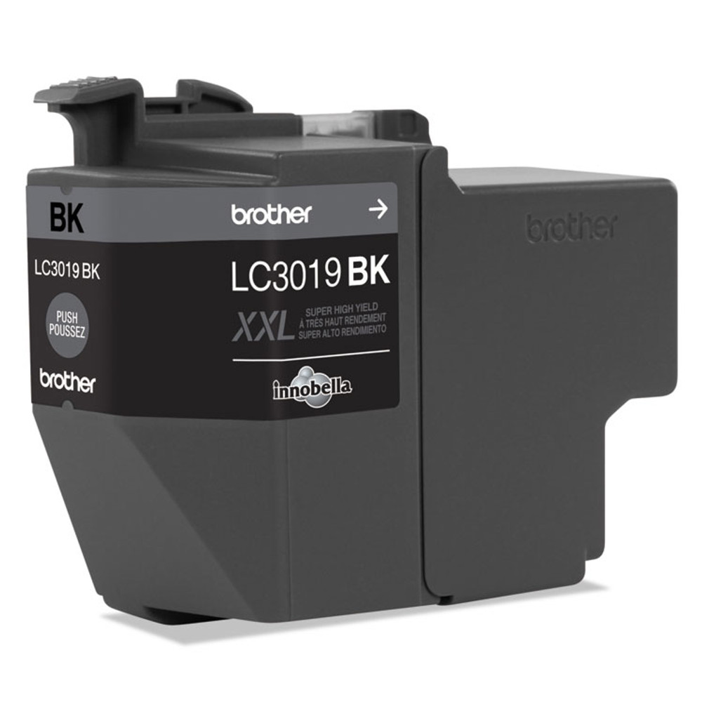 BROTHER INTL. CORP. LC3019BK LC3019BK Innobella Super High-Yield Ink, 2,800 Page-Yield, Black