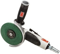 3M Air Angle Grinder: 4" Wheel Dia, 12,000 RPM 7100142462