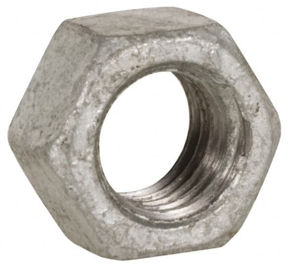 Value Collection HHNI2300G Hex Nut: 3-4, Grade 2 Steel, Hot Dipped Galvanized Finish