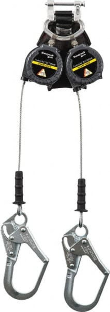 Miller MFLEC2-4/9FT Self-Retracting Fall Limiter: 420 lb, 9' Line