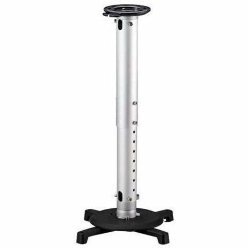 Aluminum structure  Telescope Height adjustment  In-Tube Cable Management System  Patented Ball Joint structure  Universal Projector Mount with diameter of 325mm  Supports up to 55 lbs projector