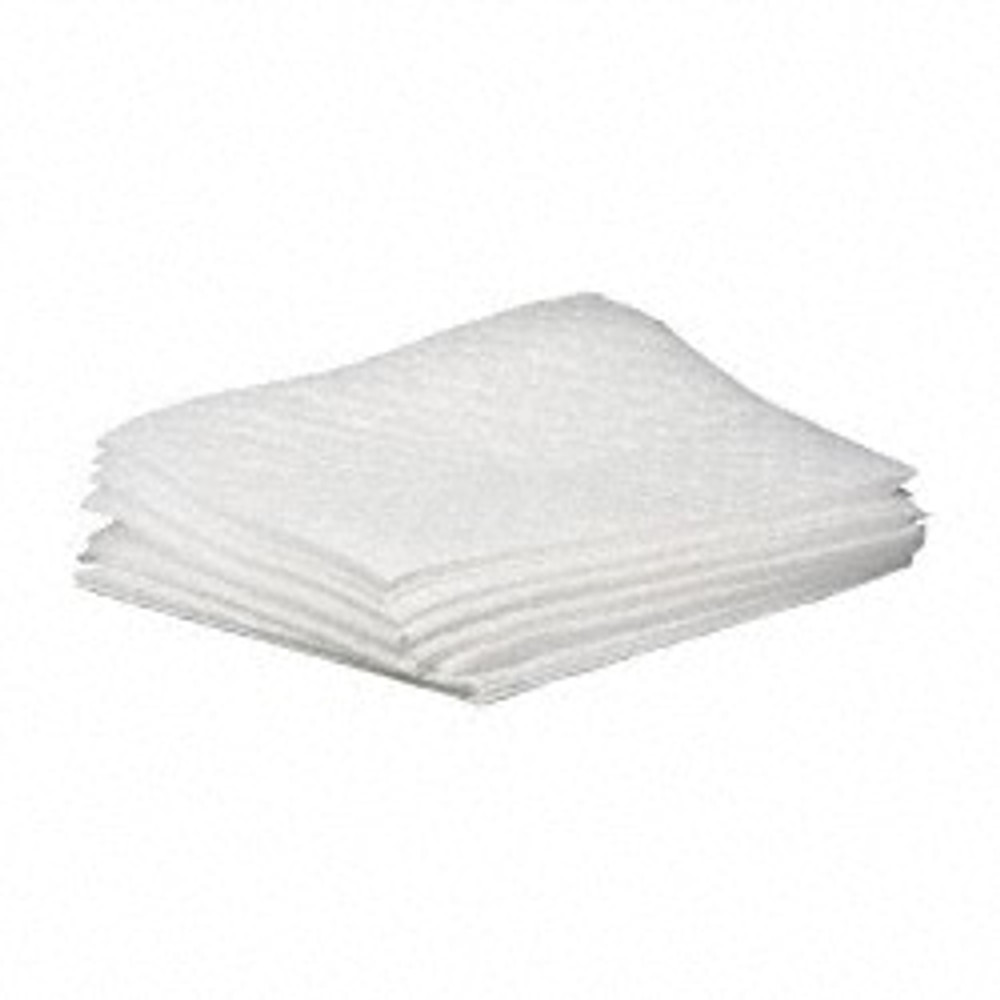 Brady SPC Sorbents SPC100 Sorbent Pad: Oil Only Use, 15" Wide, 19" Long, 36 gal, White