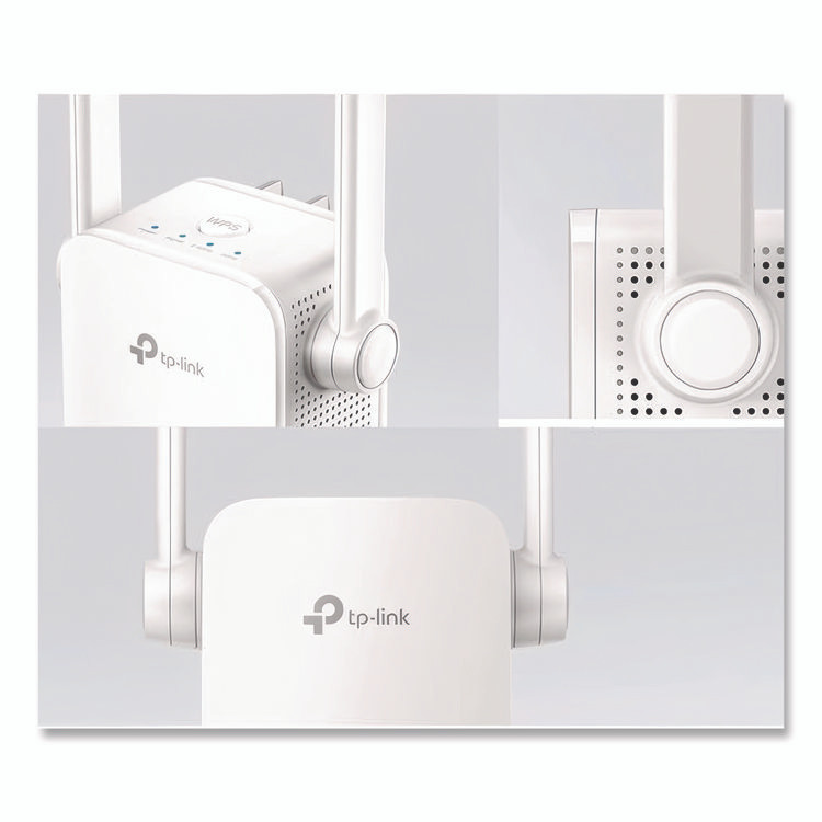 TP LINK USA TP-Link RE205 RE205 AC750 Wi-Fi Range Extender, 1 Port, Dual-Band 2.4 GHz/5 GHz