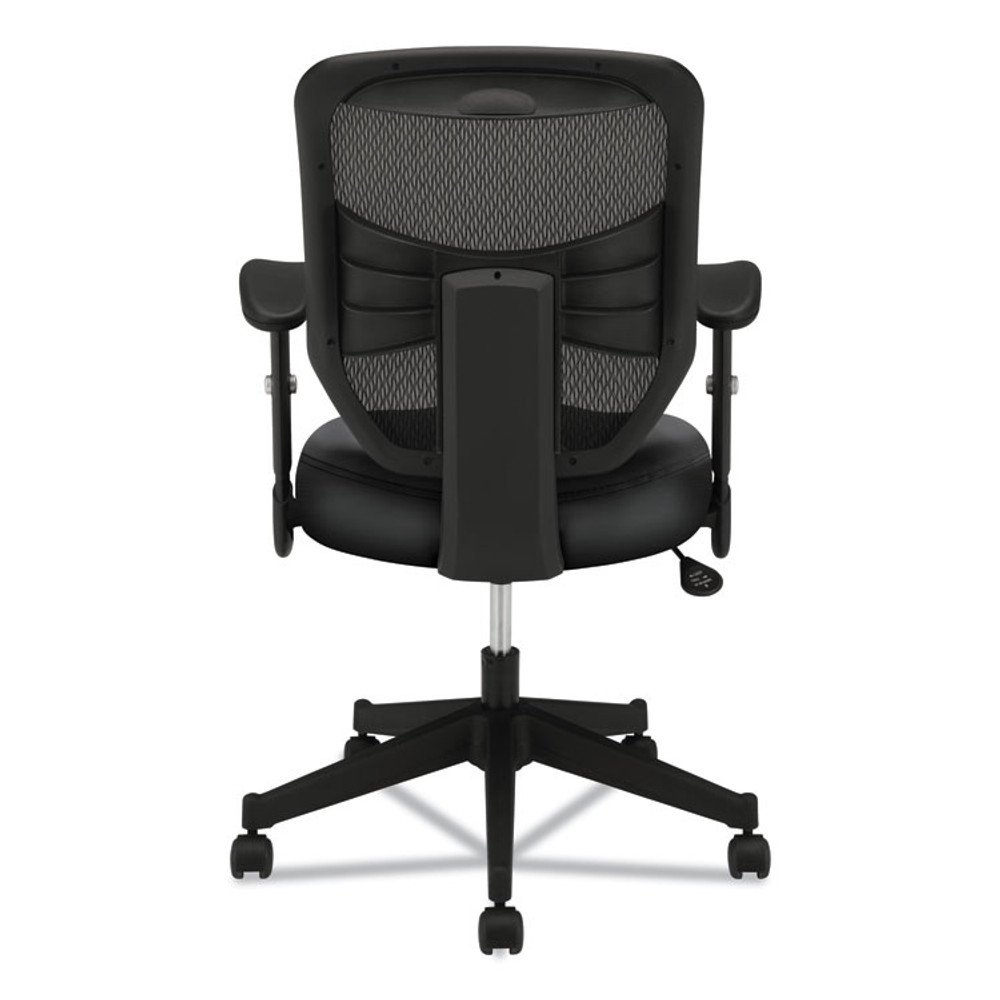 HON COMPANY VL531SB11 VL531 Mesh High-Back Task Chair with Adjustable Arms, Supports Up to 250 lbs, 18" to 22" Seat Height, Black