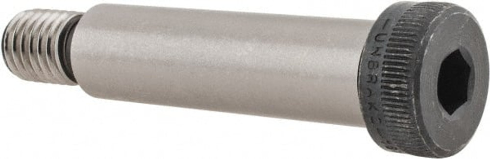 Unbrako 104292 5/8" Shoulder Diam x 2-1/4" Shoulder Length, 1/2-13 UNC, Hex Socket Shoulder Screw