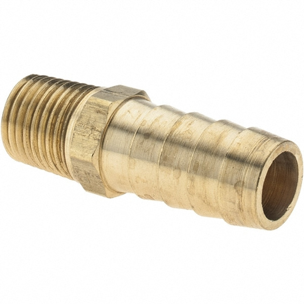 Parker 11308 Barbed Hose Fitting: 1/4" x 1/2" ID Hose