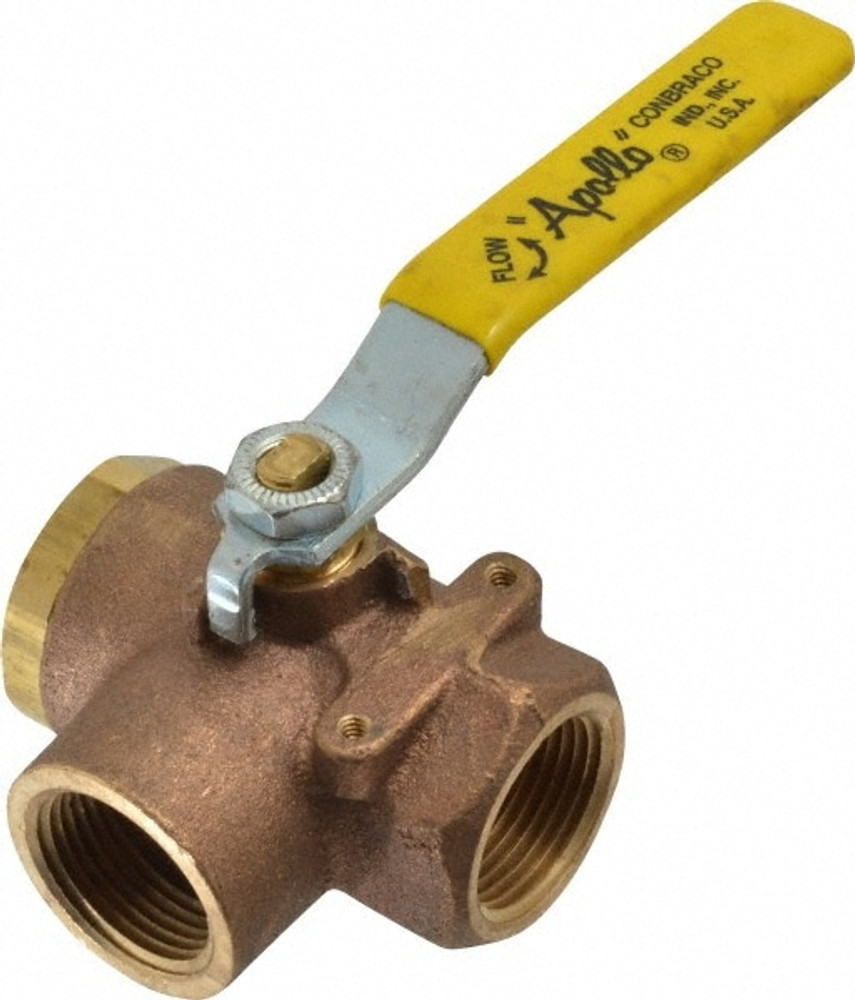 Apollo. 70-605-01 Standard Manual Ball Valve: 1" Pipe, Large & Standard Port