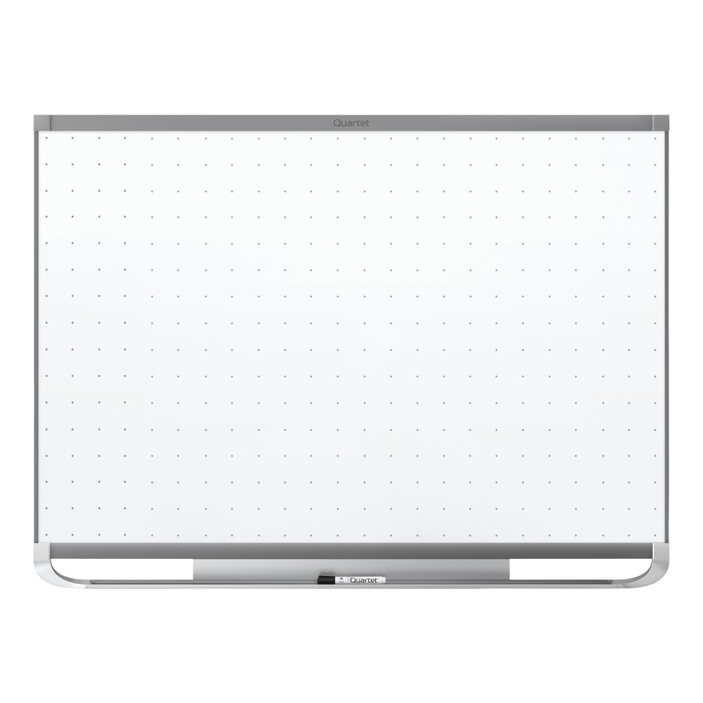 ACCO BRANDS USA, LLC Quartet TEM548G  Prestige 2 Magnetic Total Erase Dry-Erase Whiteboard, 96in x 48in, Aluminum Frame With Graphite Finish