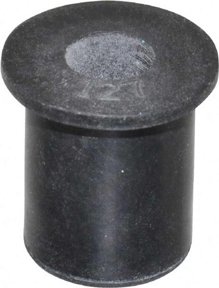 Au-Ve-Co Products 16251 M6x1.00, 0.63" Diam x 0.051" Thick Flange, Rubber Insulated Rivet Nut