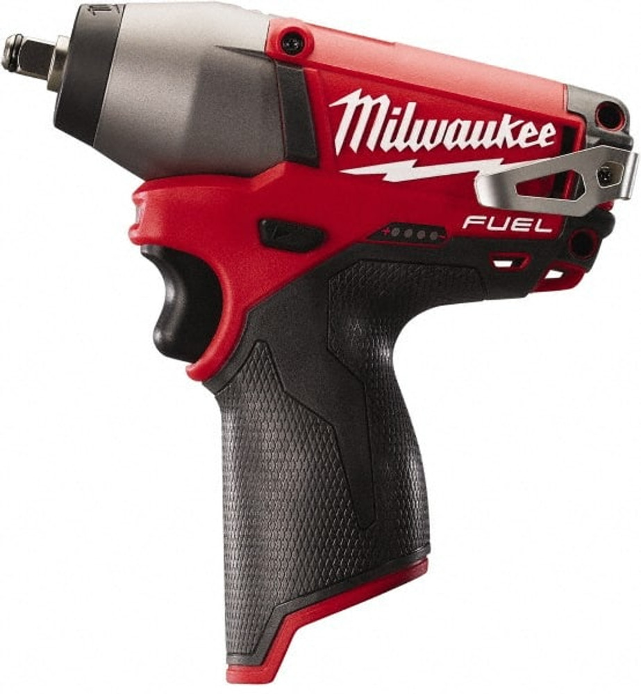 Milwaukee Tool 2454-20 Cordless Impact Wrench: 12V, 3/8" Drive, 0 to 3,500 BPM, 0 to 2,650 RPM