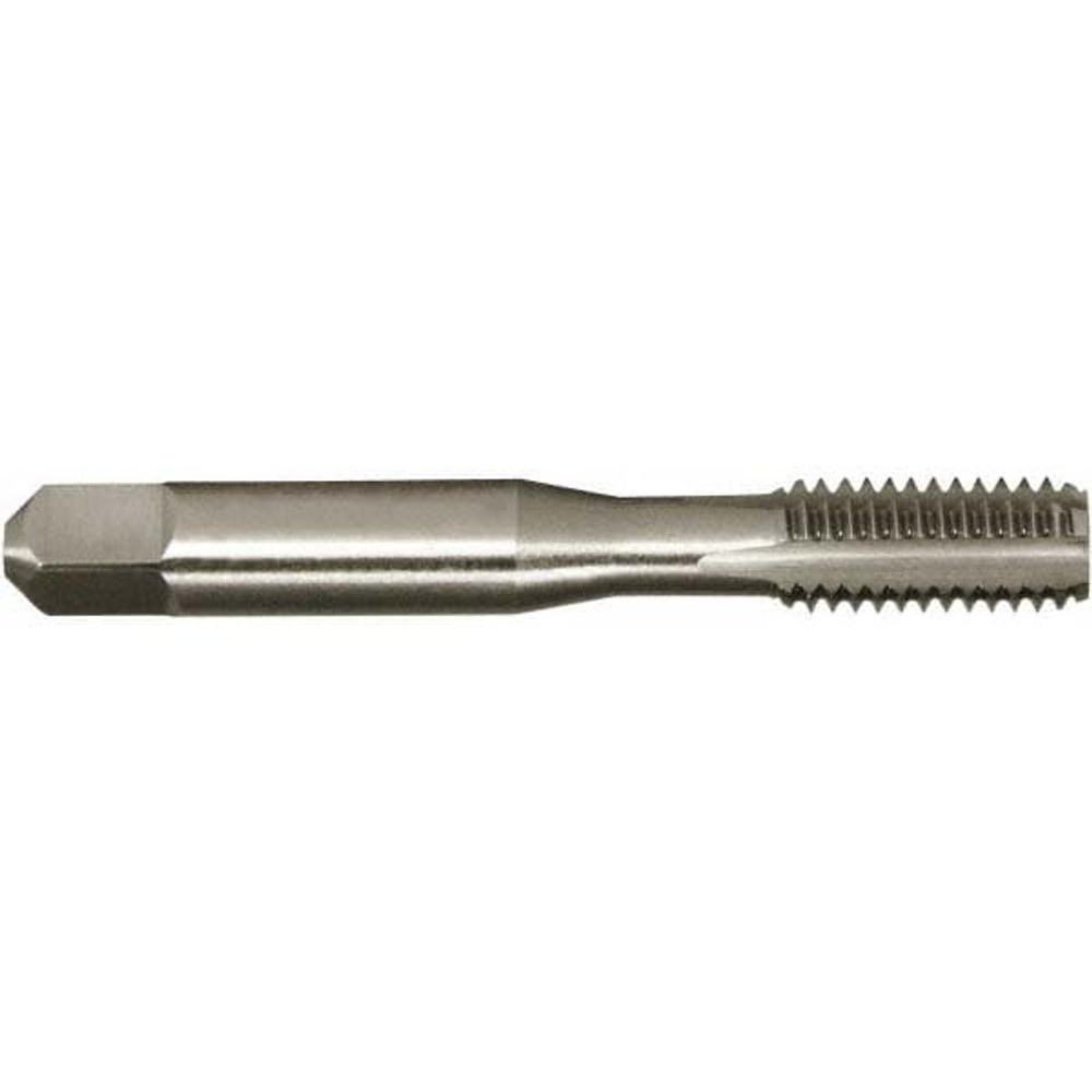 Greenfield Threading 302393 Straight Flute Tap: #10-32 UNF, 3 Flutes, Bottoming, 2B Class of Fit, High Speed Steel, Bright/Uncoated