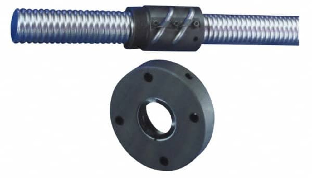 THK BTP0502-7ZZ NUT 0.382" Thread Length, Ballscrew Nut