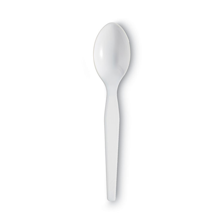 GEORGIA PACIFIC Dixie® TH207 Plastic Cutlery, Heavyweight Spoon, White, 100/Box