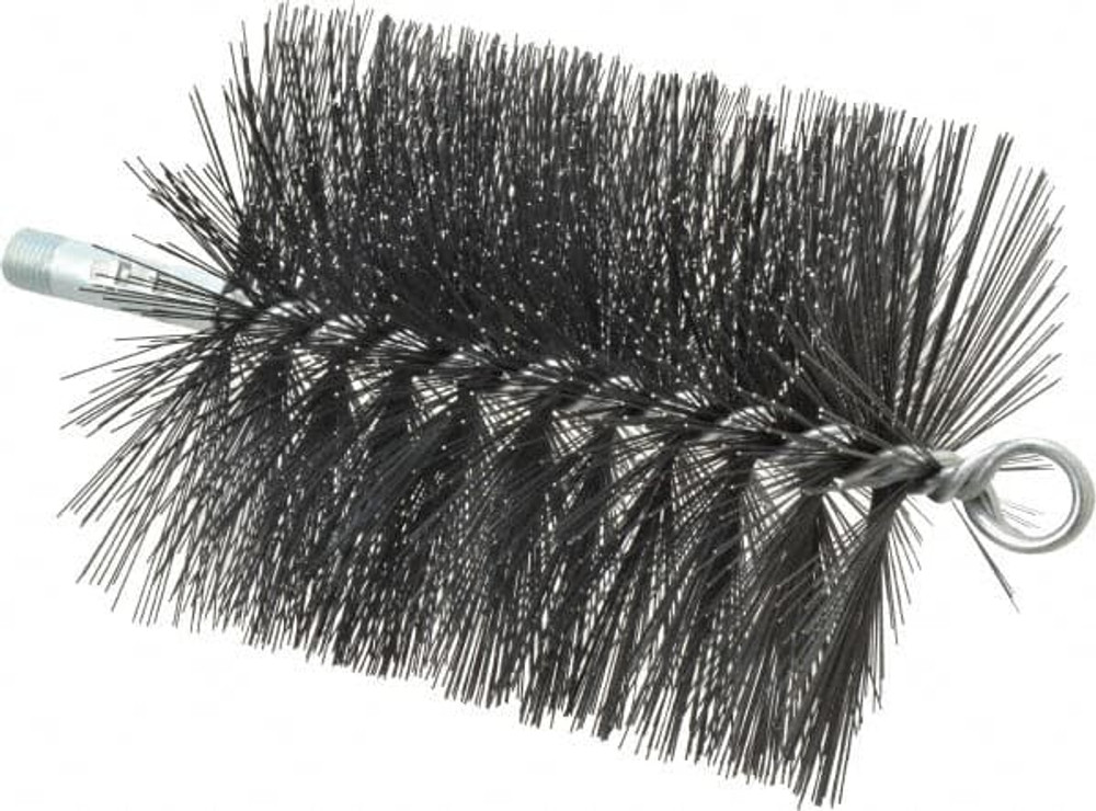 Schaefer Brush 36405 5" Diam Round, Tempered Steel Wire Chimney Brush