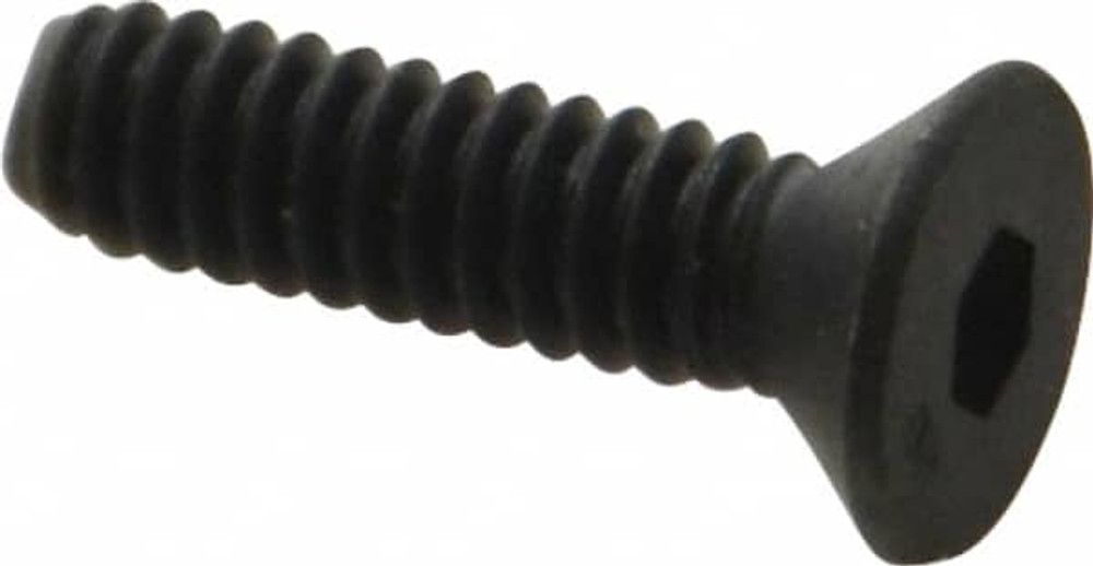 Unbrako 113719 #10-24 3/4" OAL Hex Socket Drive Flat Socket Cap Screw