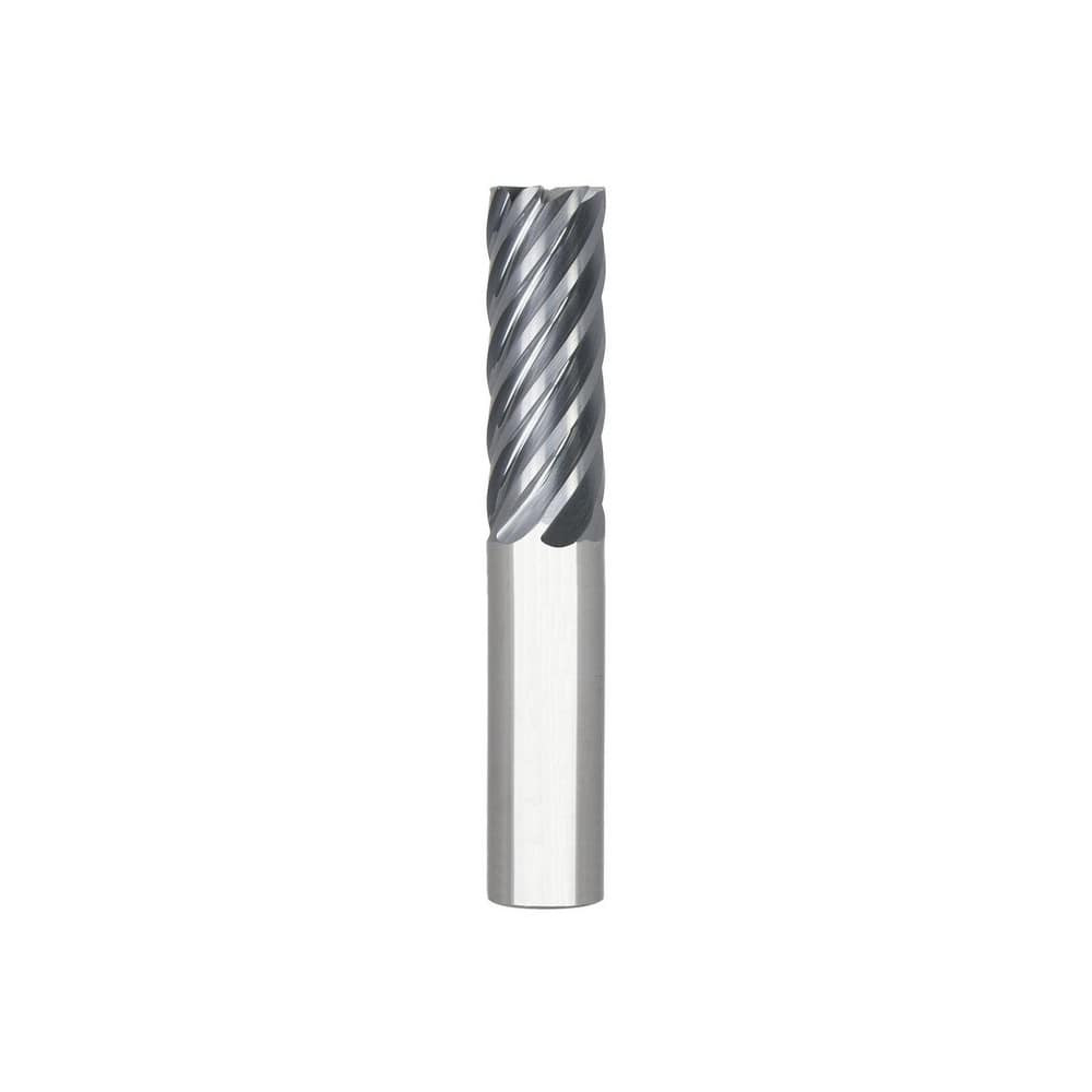 Niagara Cutter 17002340 Corner Radius End Mill: 1/2" Dia, 2" LOC, 0.03" Radius, 7 Flutes, Solid Carbide