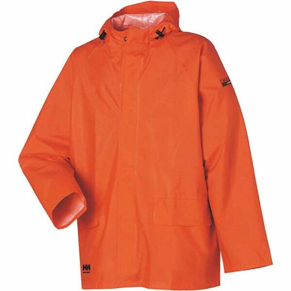 Helly Hansen 70129_290-M Rain Jacket: Size Medium, Orange, Polyester
