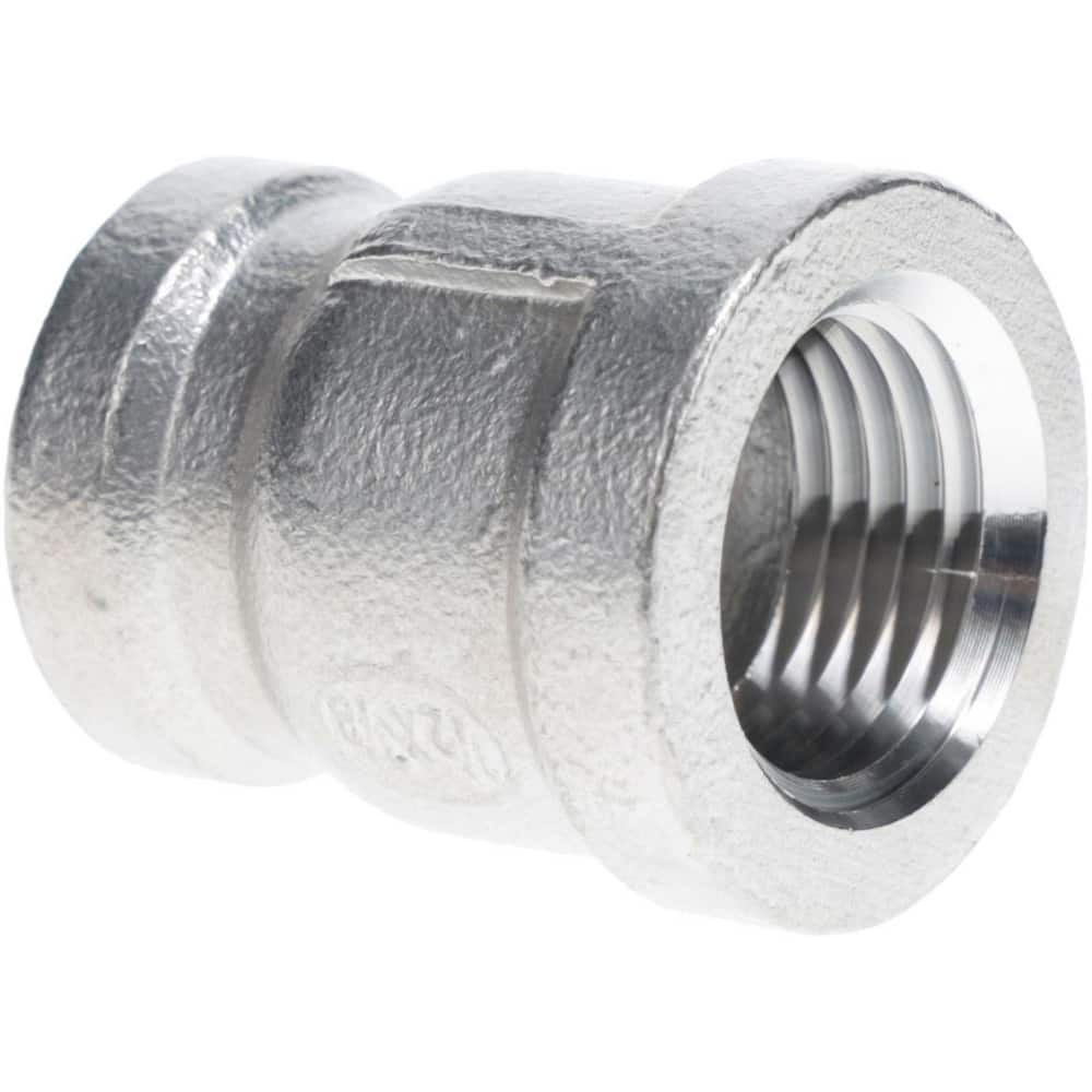 Value Collection 4RSB1/2*3/8 Pipe Reducer: 1/2 x 3/8" Fitting, 304 Stainless Steel