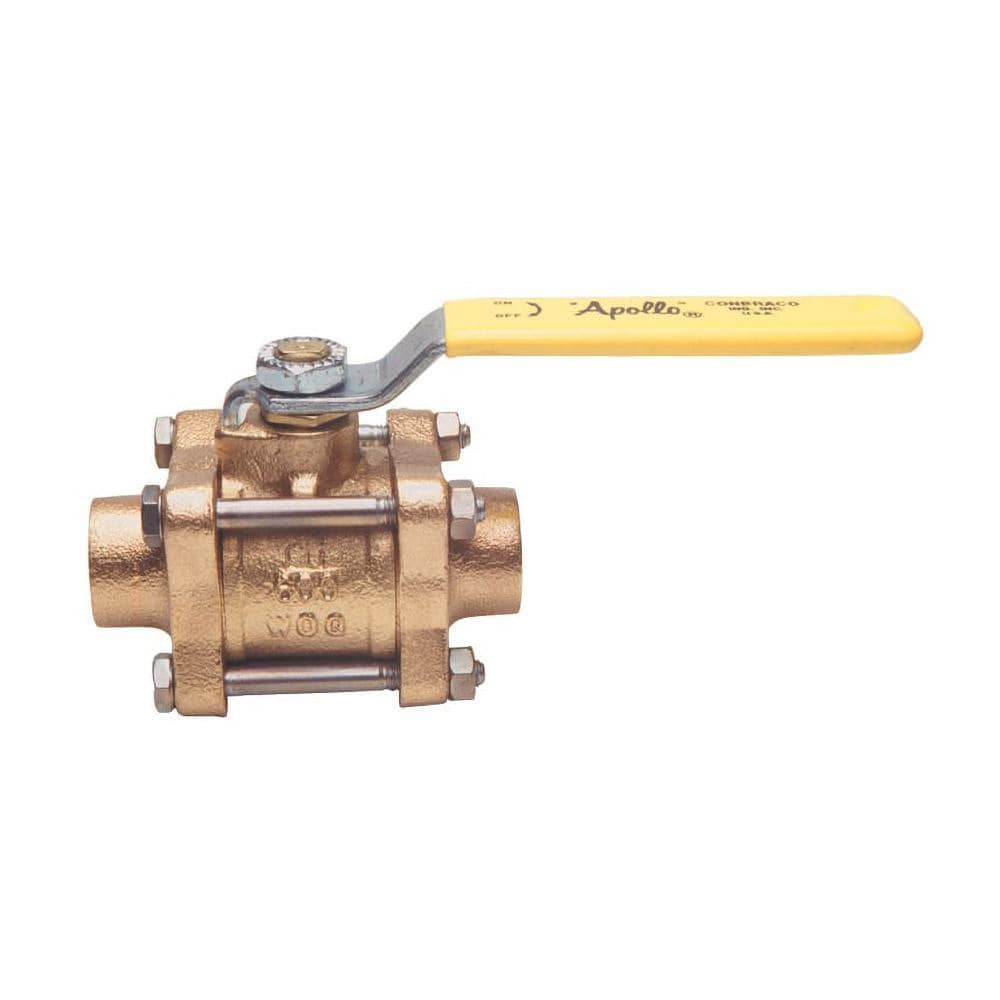 Apollo. 82-204-01 Standard Manual Ball Valve: 3/4" Pipe, Full Port