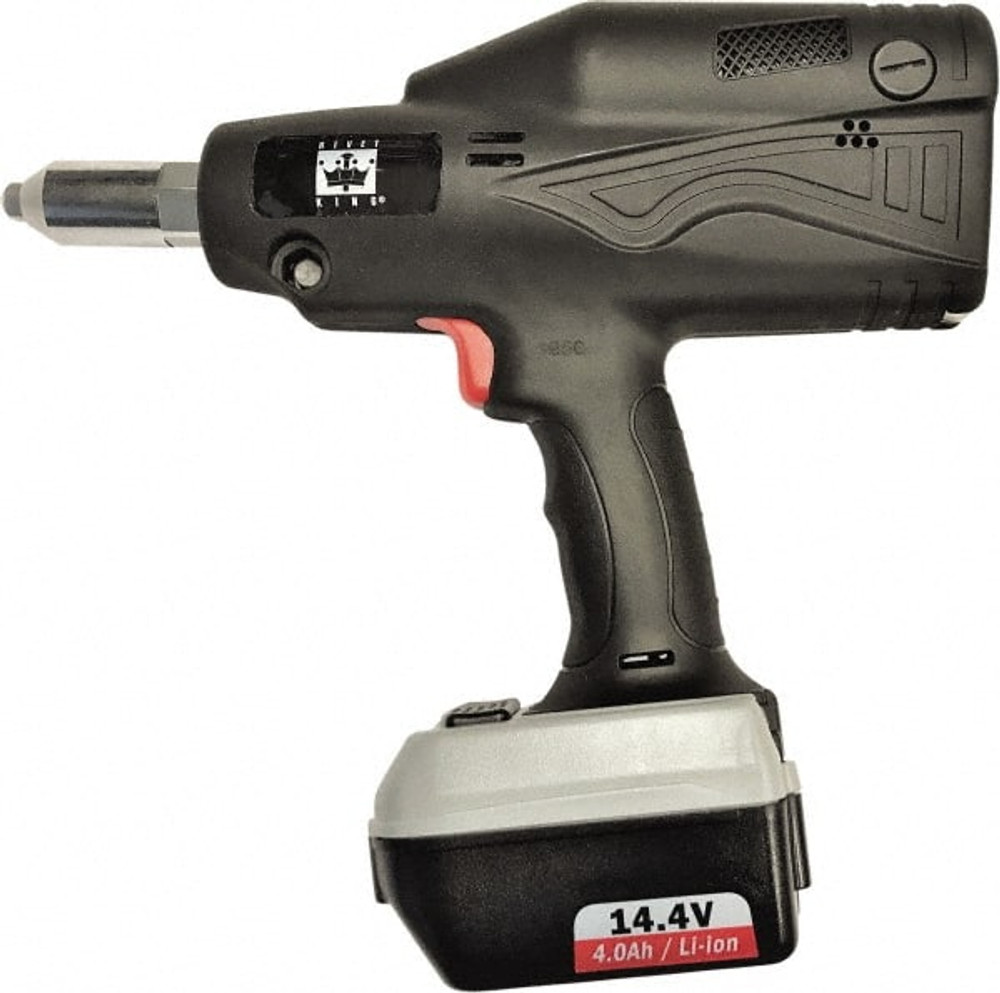 RivetKing. RK-401CR All up to 3/16" Closed End Rivet Capacity , 2,900 Lb Pull Force Cordless Electric Riveter