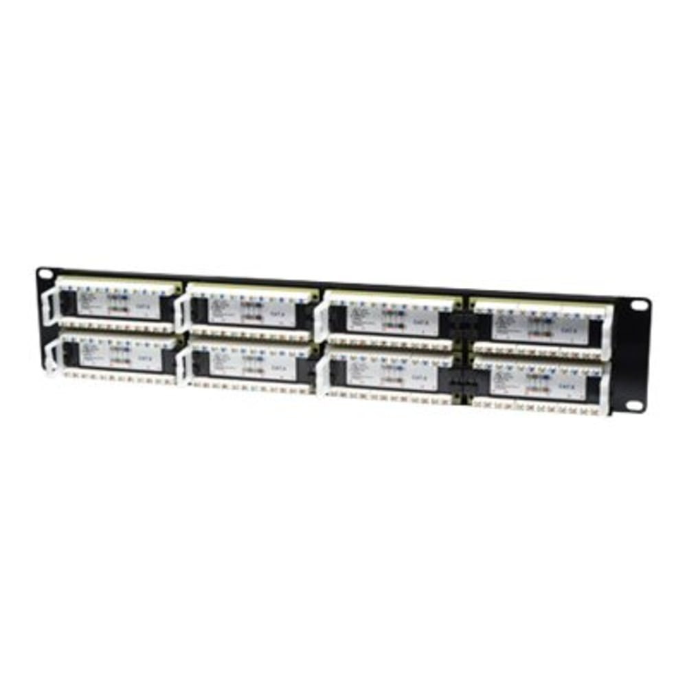 INTRACOM USA, INC. 560283 Intellinet 48-Port Cat6 Patch Panel
