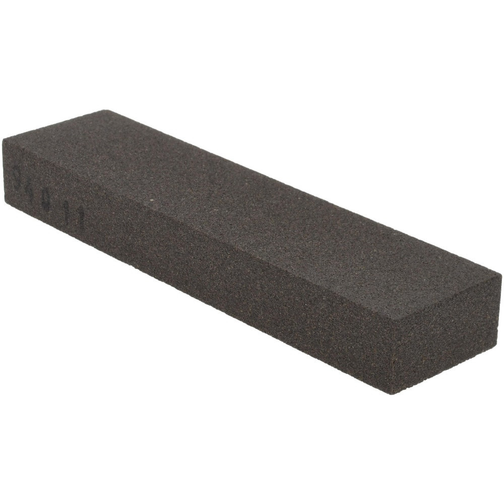 MSC U292AC Sharpening Stone: 1/2'' Thick, Rectangle, Aluminum Oxide