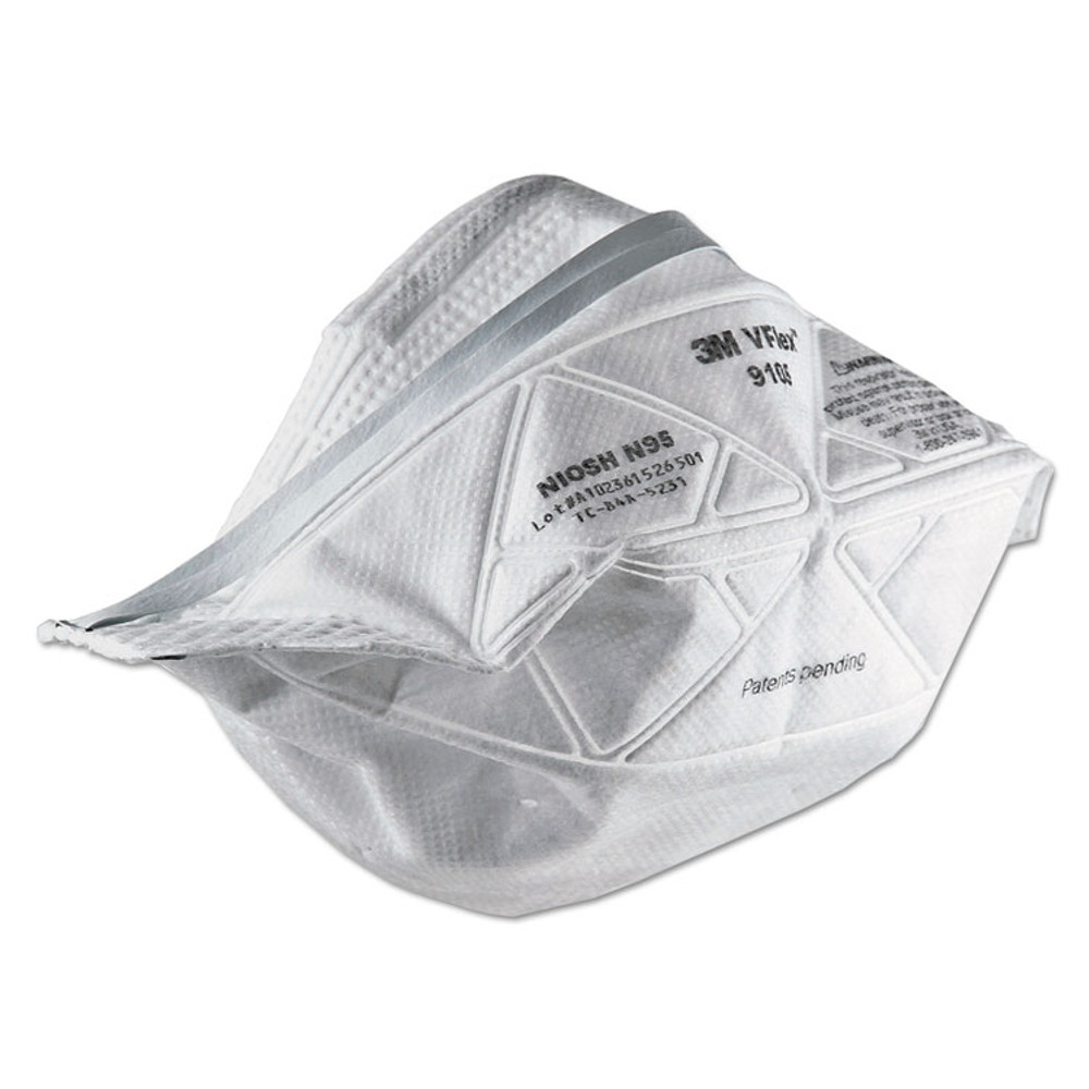 3M/COMMERCIAL TAPE DIV. 9105 VFlex Particulate Respirator N95, Standard Size, 50/Box