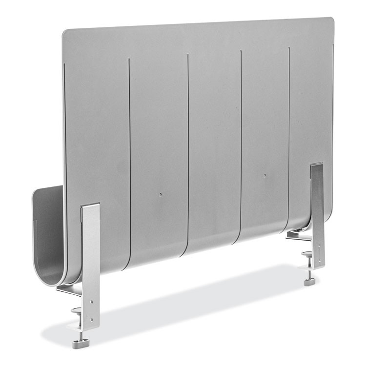 DEFLECTO CORPORATION 400005 Oasis Privacy Panel, 24 x 2.7 x 16.36, Gray