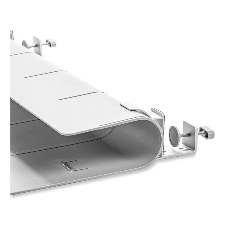 DEFLECTO CORPORATION 400005 Oasis Privacy Panel, 24 x 2.7 x 16.36, Gray