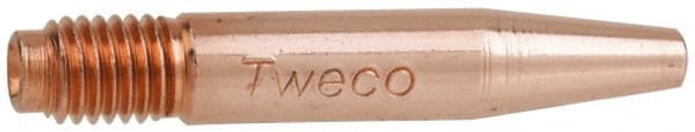 Victor 11401300 MIG Welder Contact Tip: 0.023" Max Wire Dia, Tapered Base