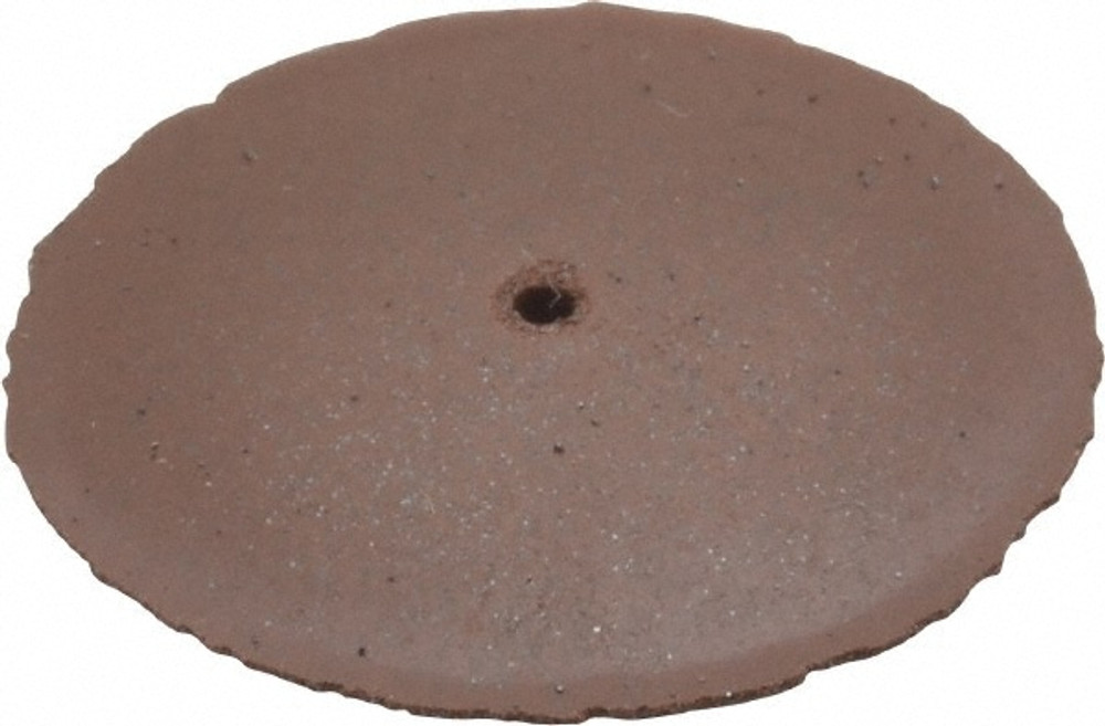 Cratex 5 F Surface Grinding Wheel: 1" Dia, 1/8" Thick, 1/16" Hole