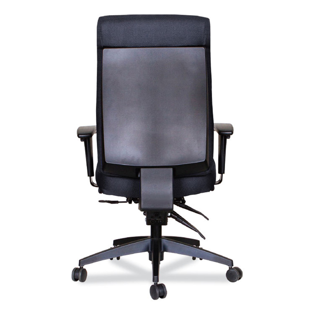 ALERA HPM4101 Alera Wrigley Series High Performance High-Back Multifunction Task Chair, Supports 275 lb, 18.7" to 22.24" Seat Height, Black