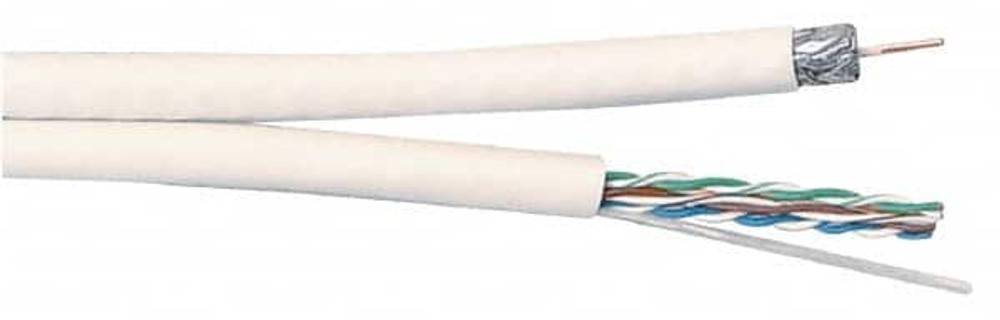 Southwire 9900030601 Automation & Communication Cable; Wire Type: Shielded; Wire Size (AWG): 24 AWG; Number of Wires: 5; Outside Diameter (Decimal Inch): 0.5750; Outside Diameter: 0.5750 in; Overall Length (Feet): 1000 ft; Conductor Material: Bare Co