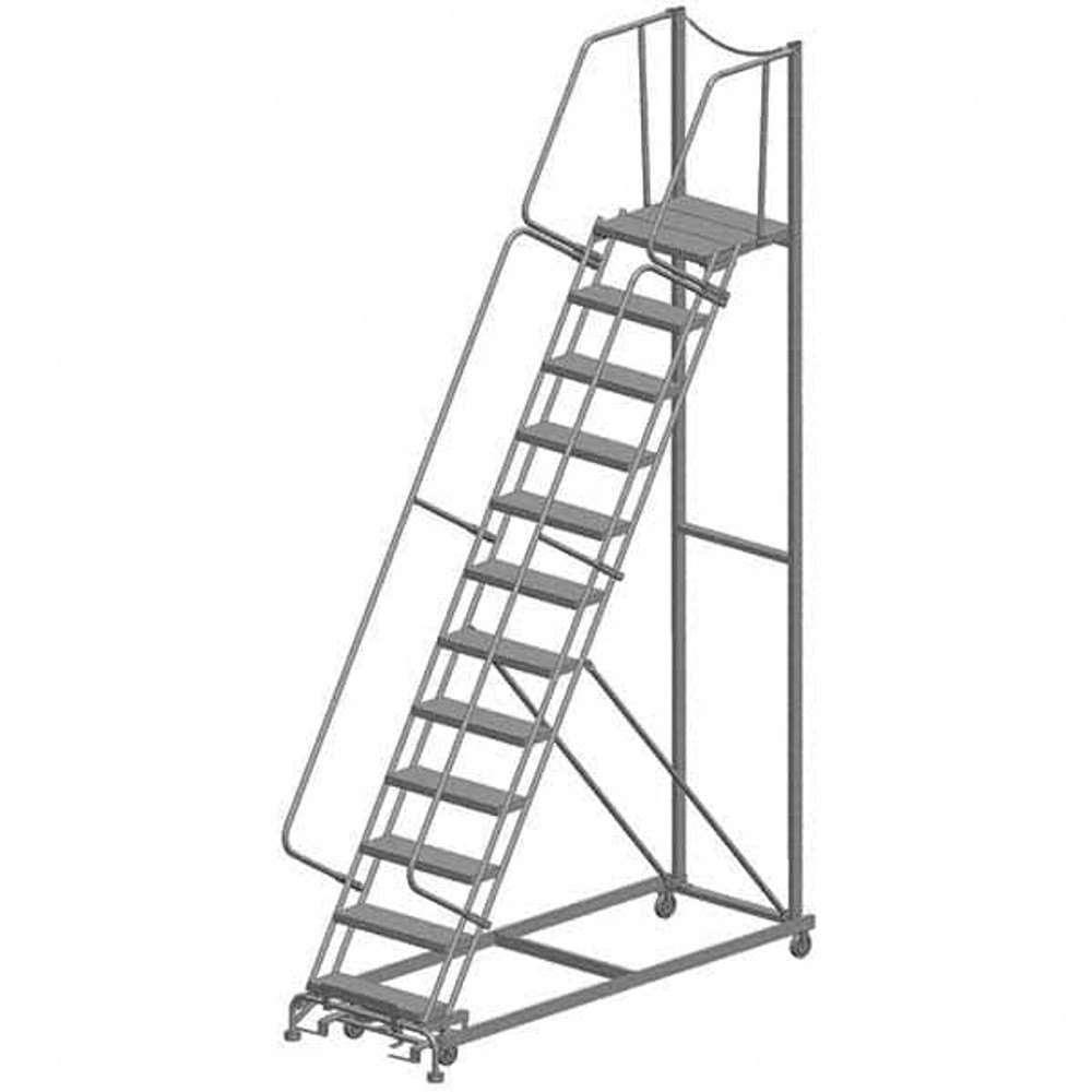 Ballymore 113214PKF RE-EX Steel Rolling Ladder: 11 Step