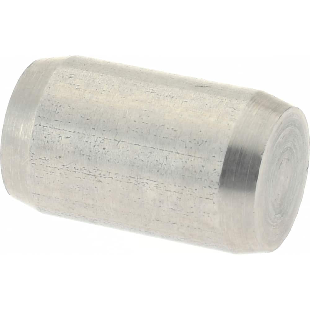 Value Collection 40017 Precision Dowel Pin: 6 x 10 mm, Stainless Steel, Grade 303