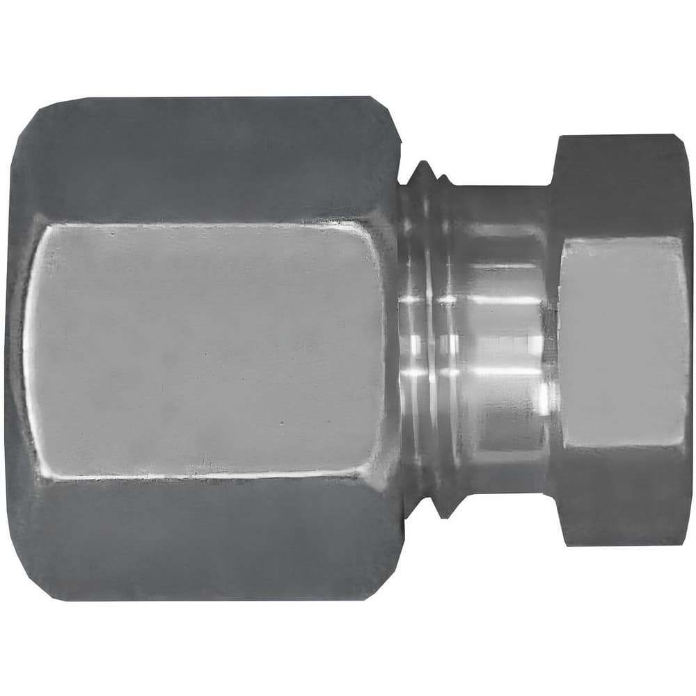 Brennan D2408-L28 Metal Compression Tube Fittings; Fitting Type: Plug ; Material: Steel ; Thread Size (mm): M36x2 ; Tube Inside Diameter: 28.000 ; Tube Outside Diameter (mm): 28 ; Overall Length (Decimal Inch): 1.2992